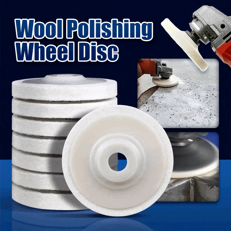 Wool Polishing Wheel Disc - Home Devices
