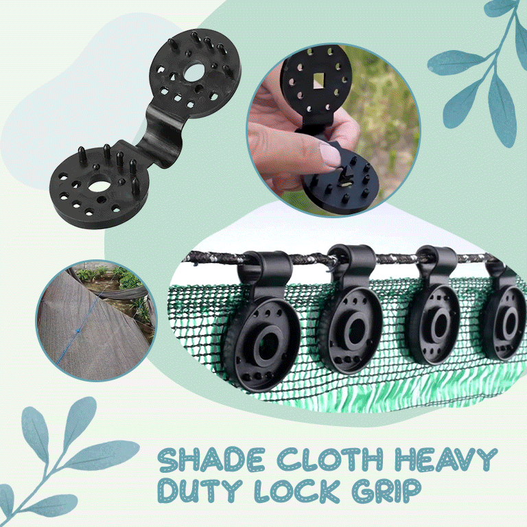 Shade Cloth Heavy Duty Lock Grip - Garden Tools