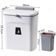 Multifunctional Wall Mounted Kitchen Trash Can - Kitchen Gadgets