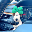 Cute Dog Car Signal Handle Decoration - Cars & Motorbikes