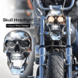 Motorcycle Skull Headlight Universal Headlight LED Motorcycle - Cars & Motorbikes