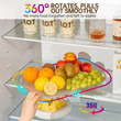 Lazy Susans Turntable Organizer for Refrigerator - Kitchen Gadgets