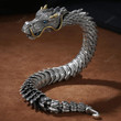 Dragon Head Men Bracelet - Valentine Gift