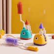 Cute Dinosaur Silicone Bottle Brush Set - Home Devices