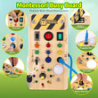 Montessori Wooden Switch Board - Toys & Hobbies