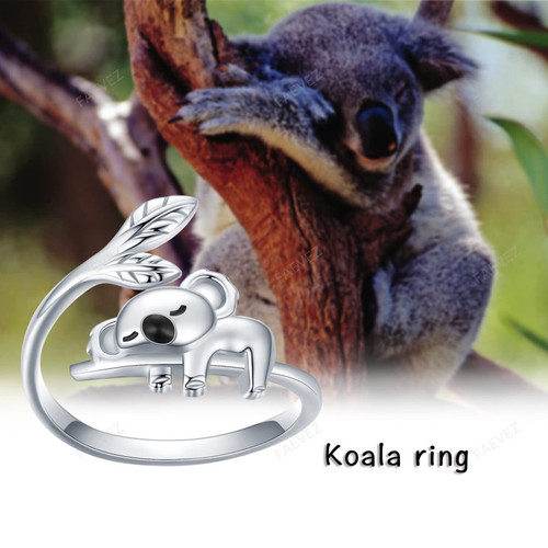 Adjustable Koala Ring