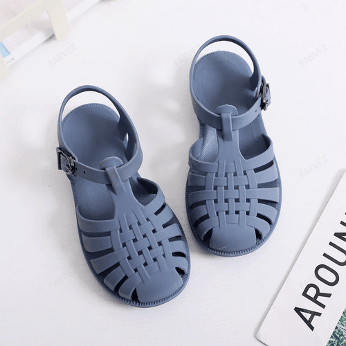 Baby Gladiator Sandals Casual Breathable Hollow Out Roman Shoes FAEVEZ™- Babies & Kids