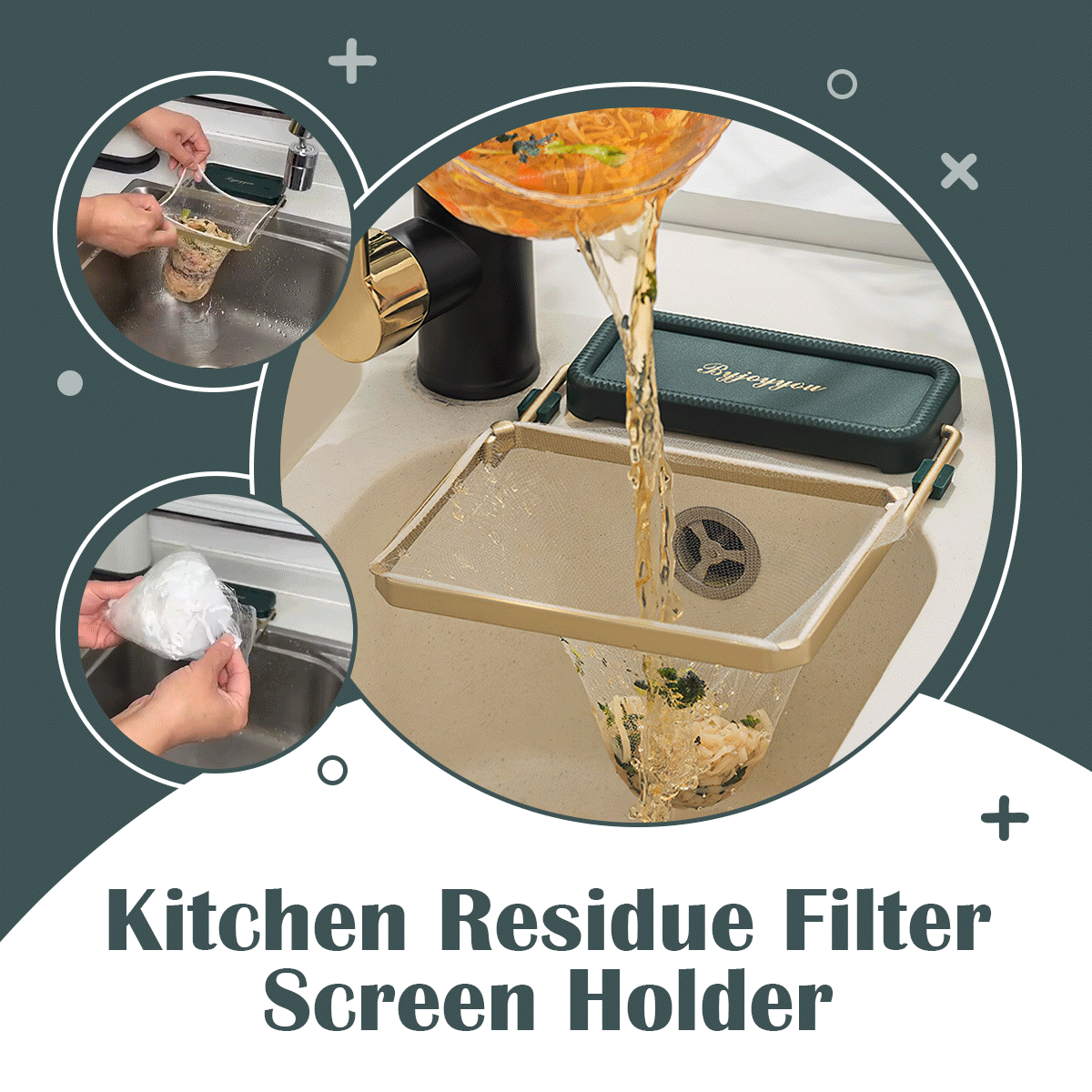 Kitchen Residue Filter Screen Holder FAEVEZ™- Kitchen Gadgets