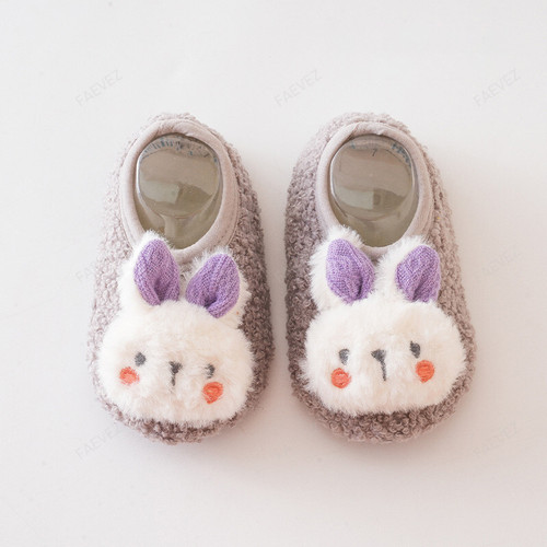 Cute Fur Baby Sock Shoes - Babies & Kids