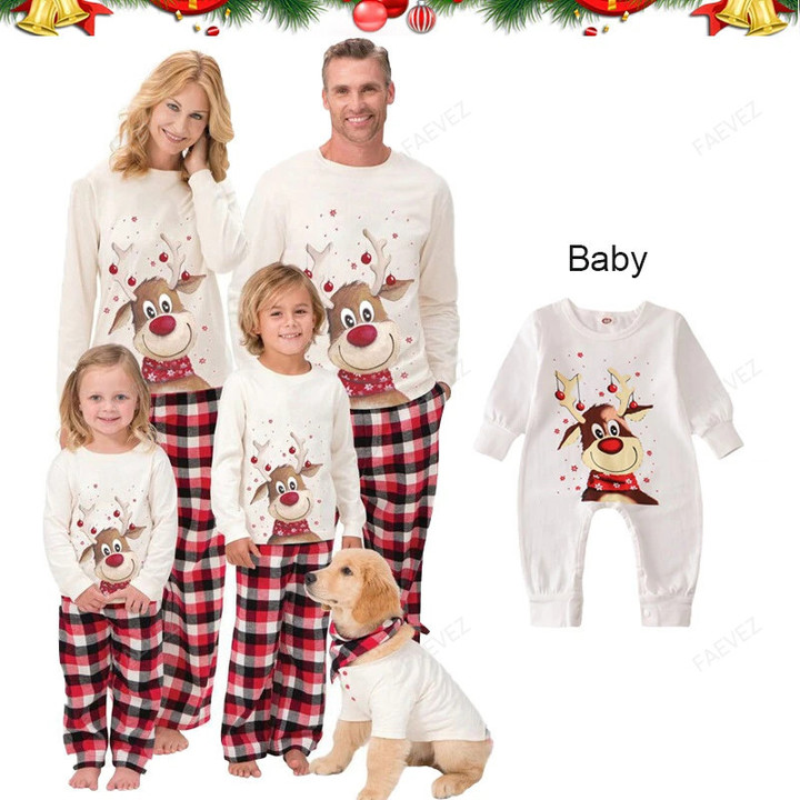 Xmas Family Matching Pajamas Set