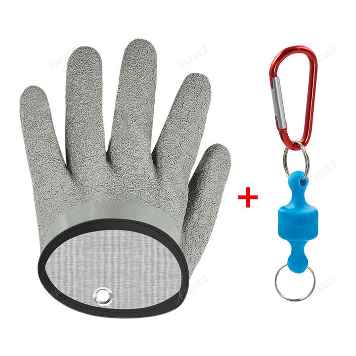 Protect Hand Non-slip Fishing Catching Gloves