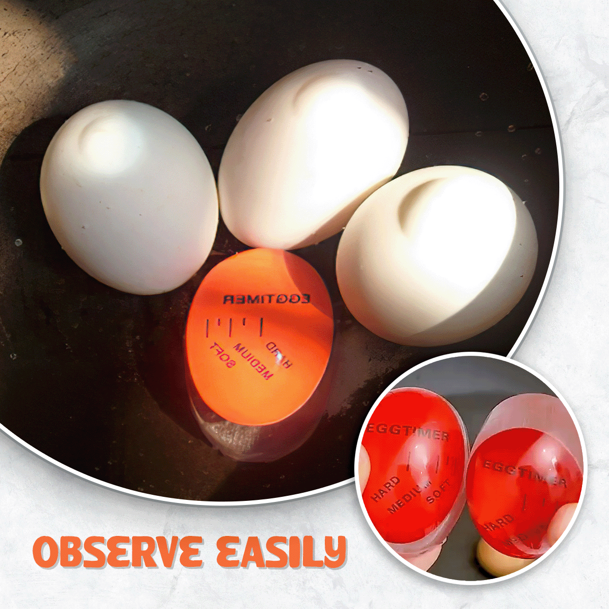 Egg Boiled Gadgets for Decor Utensils Kitchen Timer FAEVEZ™- Home Devices