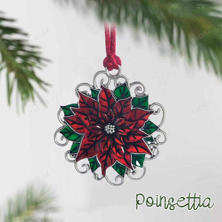 Solid Pewter Christmas Tree Ornaments FAEVEZ™- Home Decoration
