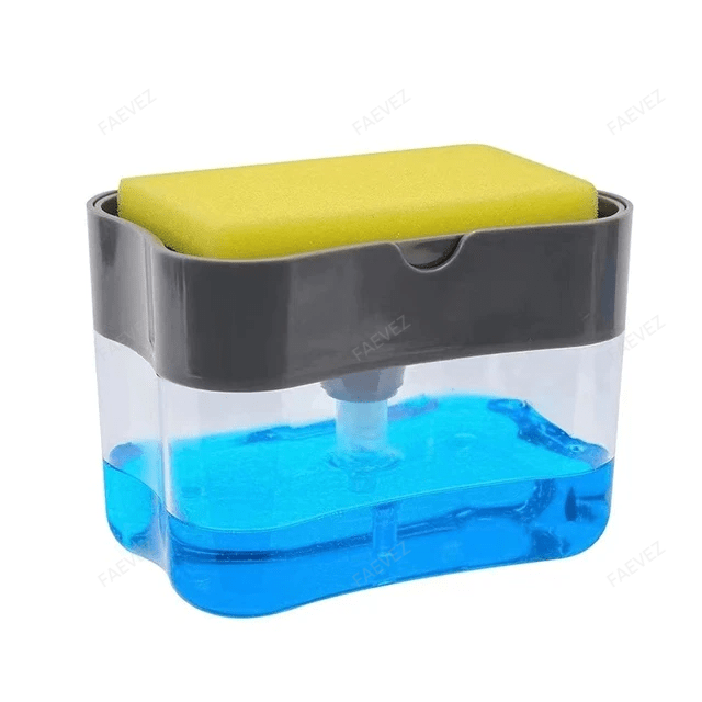 Magic Soap Dispenser Pump With Sponge FAEVEZ™- Kitchen Gadgets