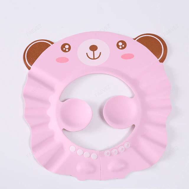 Adjustable Baby Shower Soft Cap Hair Ear Protection Head Cover FAEVEZ™- Babies & Kids