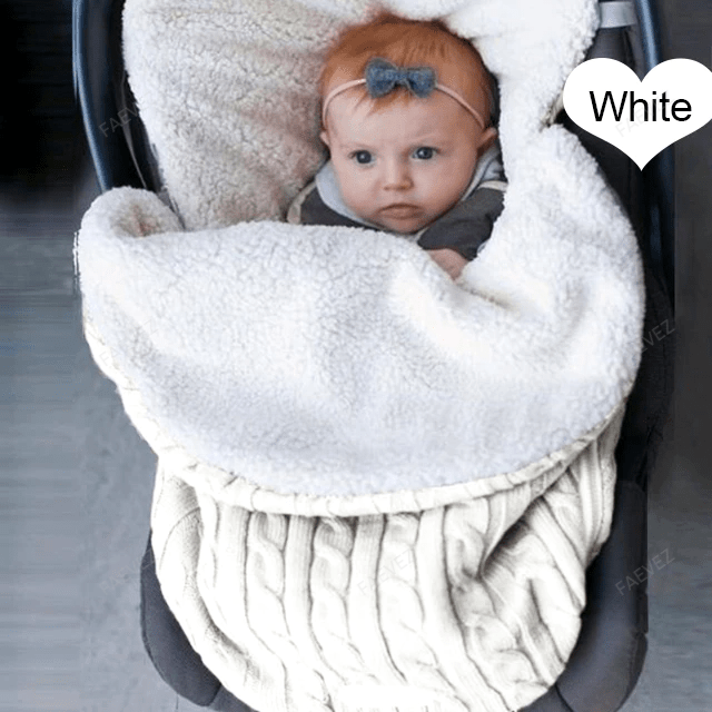 Super Soft Warm Baby Blanket For Bedding Stroller FAEVEZ™- Babies & Kids