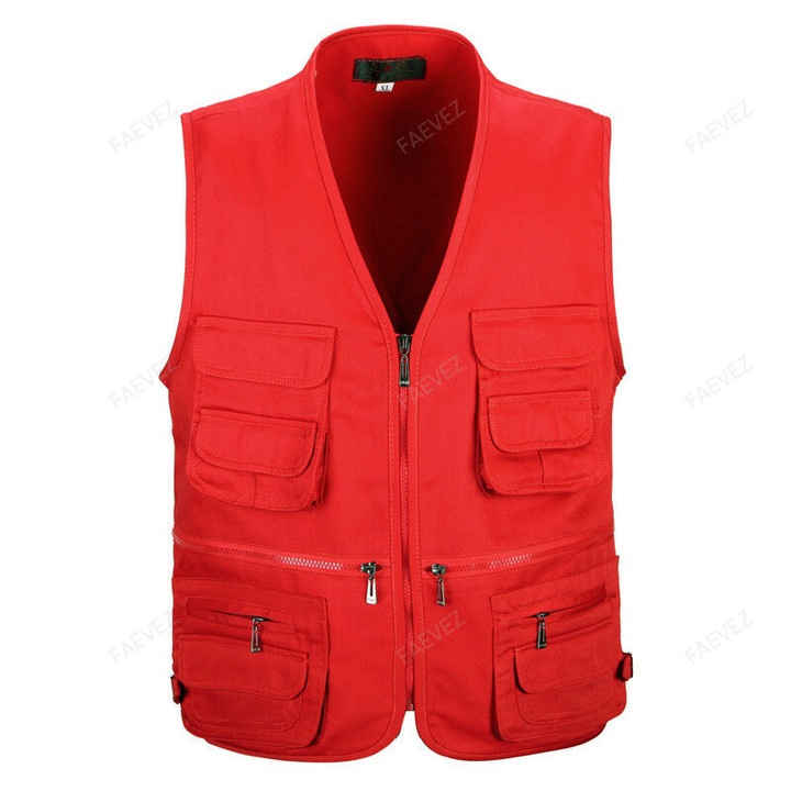 Men's Fast Drying Multi-Pocket Vest FAEVEZ™- Men's Accessories