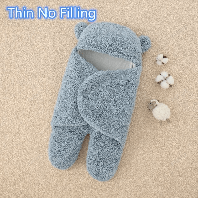 Baby Sleeping Bag Ultra-Soft Fluffy Fleece Blanket FAEVEZ™- Winter Items