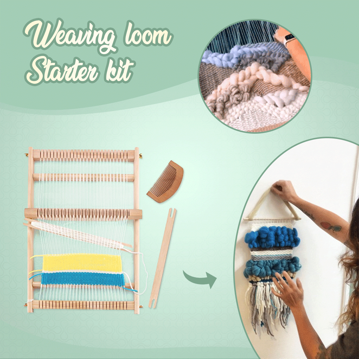 Weaving Loom Starter Kit FAEVEZ™- Winter Items