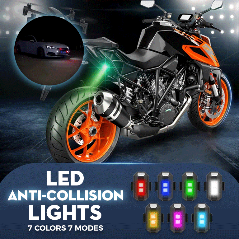 LED Anti-collision Lights - Cars & Motorbikes