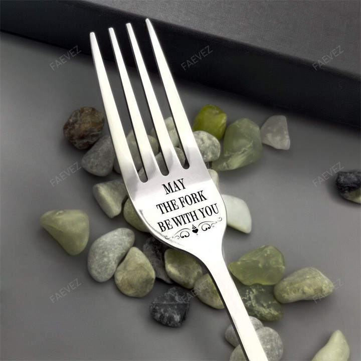 Funny Engraved Fork - Kitchen Gadgets