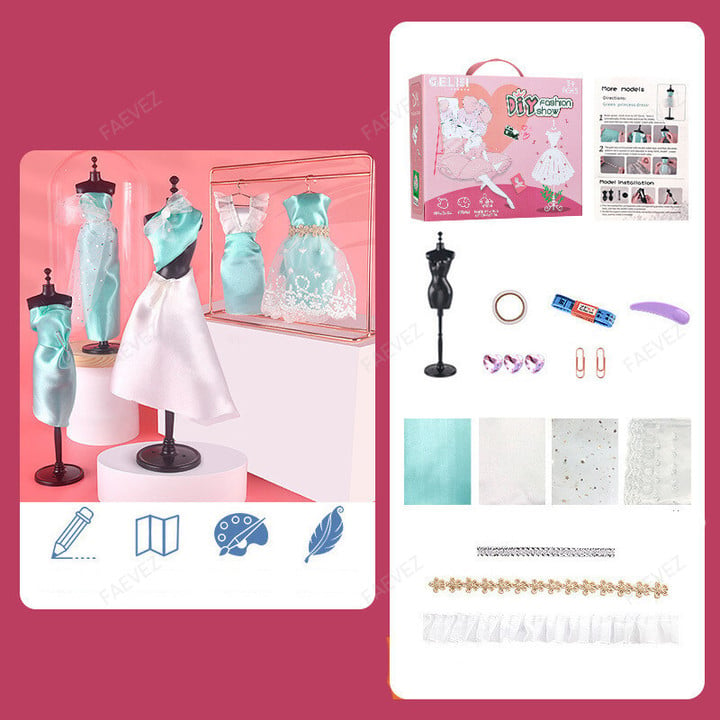 Dress Design Craft Making Kit - Toys & Hobbies