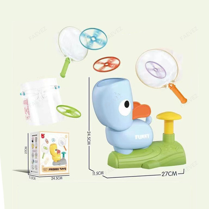 Duck Flying Disc Launcher Saucer Toy - Toys & Hobbies
