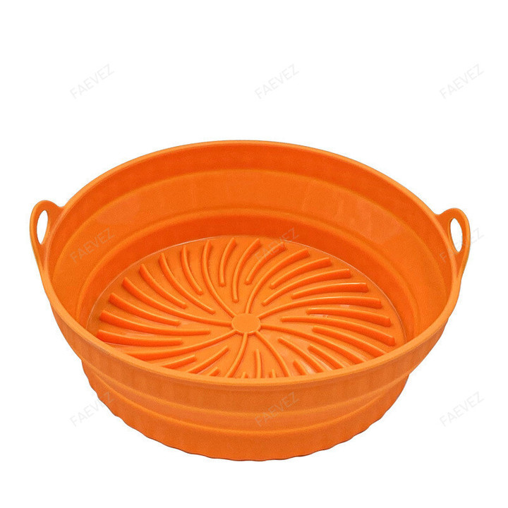 Foldable Mold Air Fryer Silicone Basket - Kitchen Gadgets