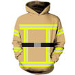 Police Fire Fighter Art#2209 3D Pullover Printed Over Unisex Hoodie