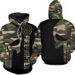 Skull Camouflage Firefighter A1237 3D Pullover Printed Over Unisex Hoodie