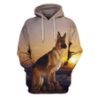 Dog B289 3D Pullover Printed Over Unisex Hoodie