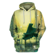 Piano B360 3D Pullover Printed Over Unisex Hoodie