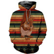 Squirrel 2622019 B1649 3D Pullover Printed Over Unisex Hoodie