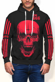 Skull - 03527 A3062 3D Pullover Printed Over Unisex Hoodie