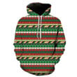 Christmas - Christmas Tree Pattern B4158 3D Pullover Printed Over Unisex Hoodie
