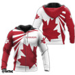 Canada Red Hoodie 01131