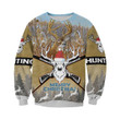 Hunting Deer Santa 3D All Over Print | Hoodie | Unisex | Full Size | Adult | Colorful | Ht5057