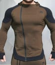 2017 Body Engineers Shark High Quality Men Zipper Hoodies Long Sleeve Bodybulding Thin Hoodies Sweatshirts Gyms Jackets