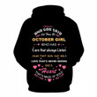 October Girl 3D - Sweatshirt, Hoodie, Pullover