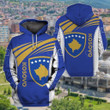 Kosovo Coat Of Arms Unisex Hoodies Bt02