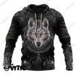 Wolf Art Sport Hoodie 3575