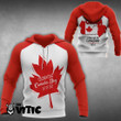 Canada Red Hoodie 01138