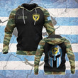 Customize Greece Army Unisex Hoodies Bt07