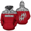 Gemini Zodiac Pullover Unisex Hoodie Bt01