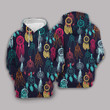Colorful Dreamcatcher Pullover Unisex Hoodie Bt05
