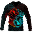 Dragon Fire And Ice Hoodie Bt04