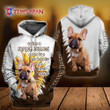 Being French Bulldog Mom Is Happy Life Pullover Unisex Hoodie Bt05