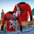 Mexico Special Version Red Unisex Hoodies Bt09