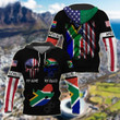 American My Home South Africa My Blood Unisex Hoodies Bt02