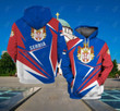 Serbia Coat Of Arms And Flag Unisex Hoodies Bt12